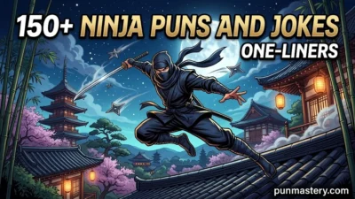 Ninja Puns and Jokes One-Liners