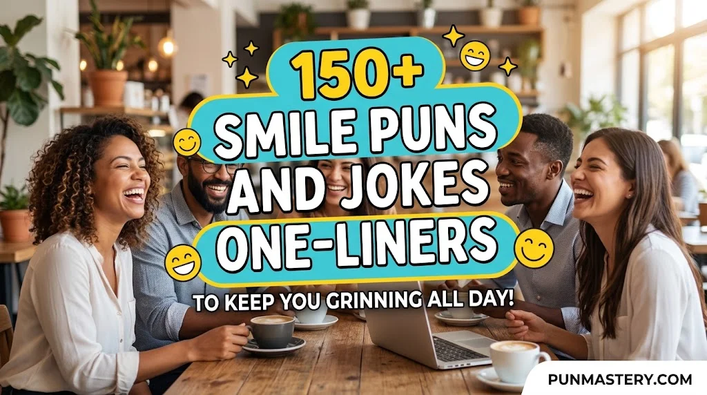 150+ Smile Puns and Jokes One-Liners