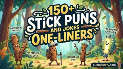 Stick Puns and Jokes One-Liners