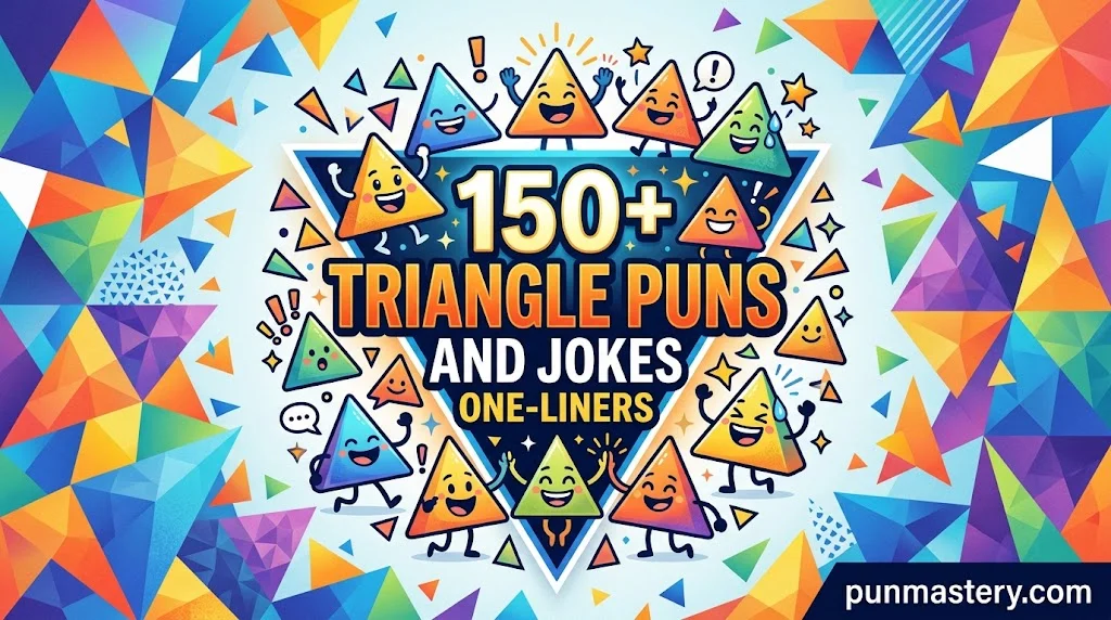 Triangle Puns and Jokes One-Liners