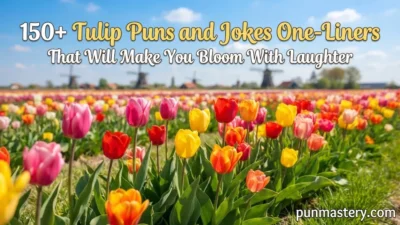 Tulip Puns and Jokes One-Liners